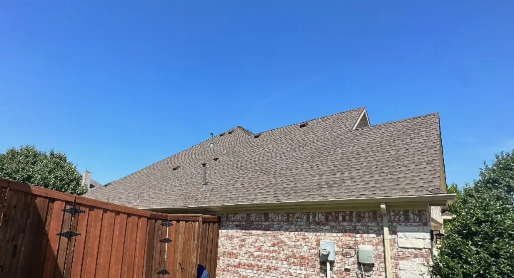 Completed roof replacement project in Ferndale